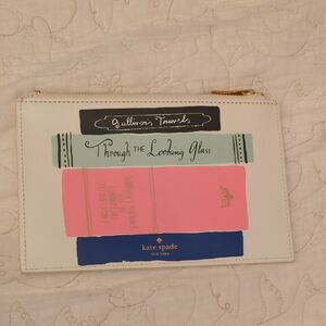 Kate Spade Novelty Book Design Pouch